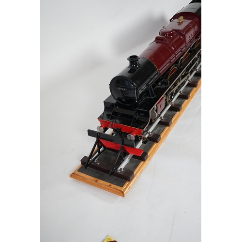 277 - A Kingscale by Silver Crest Models 5 inch gauge coal fired live steam LMS Jubilee Class 4-6-0 locomo... 