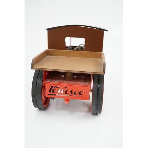 282 - A boxed Wilesco live steam Foden steam lorry (D310), a single cylinder, pellet fired steam engine wi... 