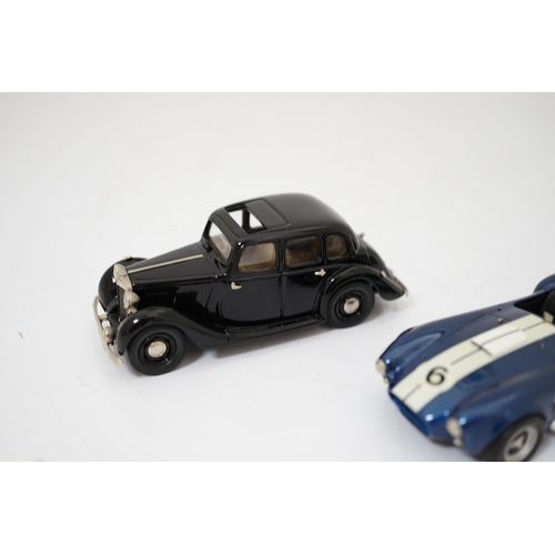 296 - Twenty boxed diecast, white metal, etc. model vehicles including; a Lansdowne Models MG Saloon Type ... 