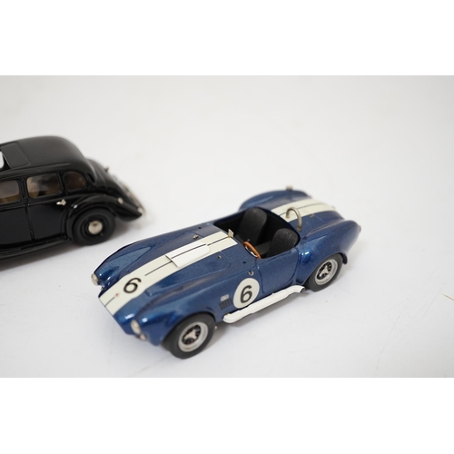 296 - Twenty boxed diecast, white metal, etc. model vehicles including; a Lansdowne Models MG Saloon Type ... 