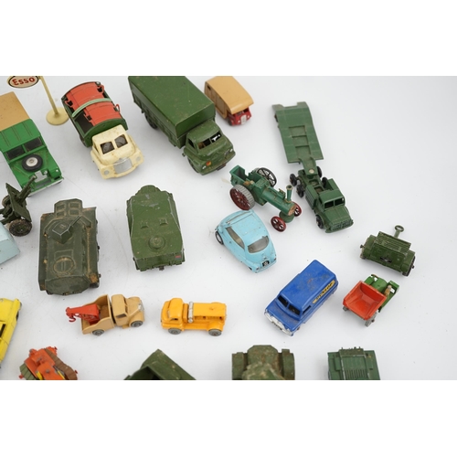 311 - Thirty-eight diecast vehicles by Dinky Toys, Corgi Toys, Matchbox, etc. including a Spot-On BMW Iset... 