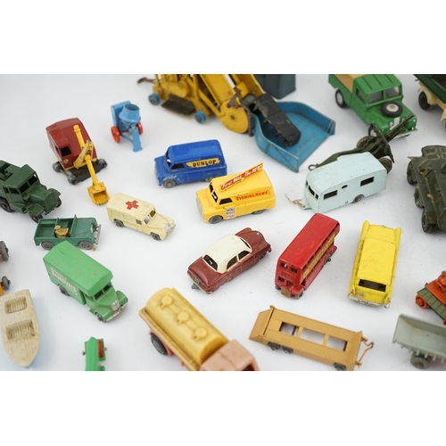 311 - Thirty-eight diecast vehicles by Dinky Toys, Corgi Toys, Matchbox, etc. including a Spot-On BMW Iset... 