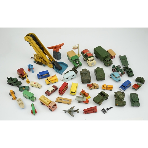 311 - Thirty-eight diecast vehicles by Dinky Toys, Corgi Toys, Matchbox, etc. including a Spot-On BMW Iset... 