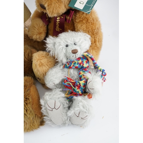 337 - An early Paddington bear, a Harrods bear and a Steiff Super Molly Herman Teddy (4)