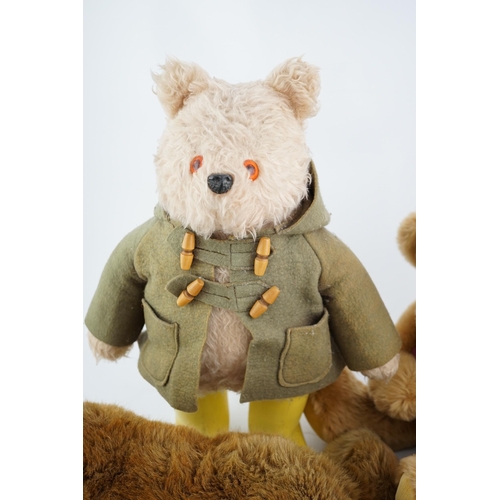 337 - An early Paddington bear, a Harrods bear and a Steiff Super Molly Herman Teddy (4)