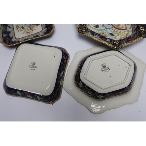 500 - An Edwardian Mason's ironstone dessert service