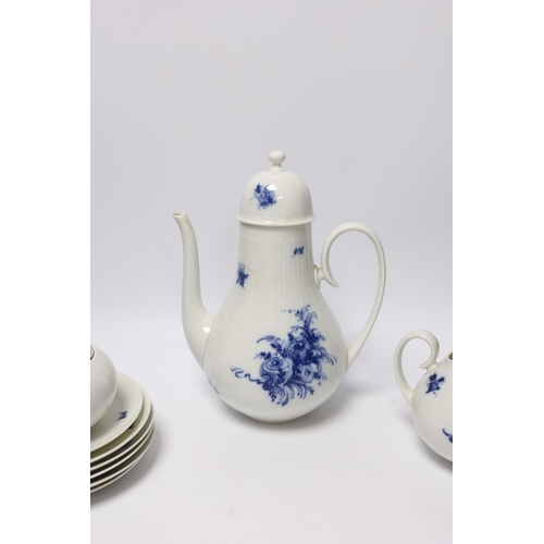 569 - A Rosenthal blue and white coffee set