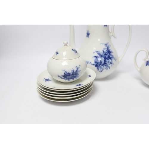 569 - A Rosenthal blue and white coffee set