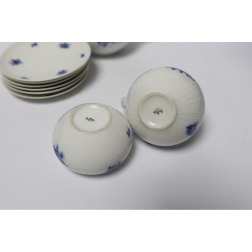 569 - A Rosenthal blue and white coffee set