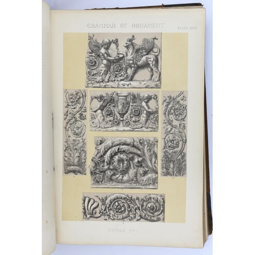 317 - ° ° Owen Jones - Grammar of Ornament. Illustrated by Examples of Various Styles of Ornament, one hun... 