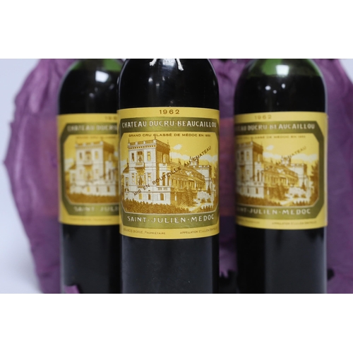 400 - Seven bottles of 1967 Ducru Beaucaillou, St Julien