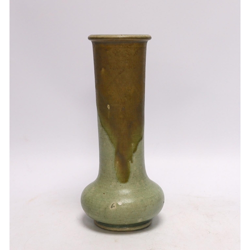 410 - A Japanese studio pottery vase, 25cm