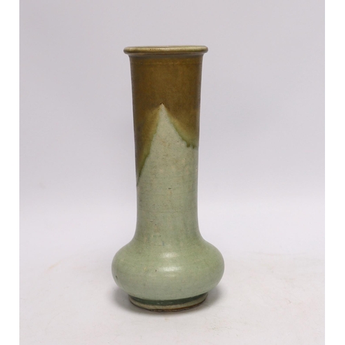 410 - A Japanese studio pottery vase, 25cm