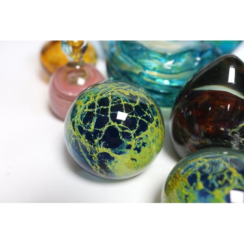 432 - Mdina glass. 'Sea and Sand' pattern glassware (15)