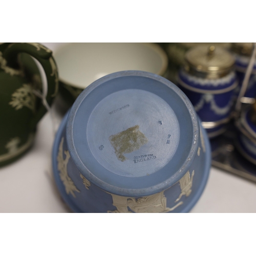 436 - A collection of late 19th and early 20th century Wedgwood items