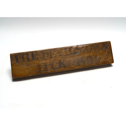 458 - Nine cribbage boards including a horn example, 'Wills Tobacco' advertising and bone and marquetry ex... 