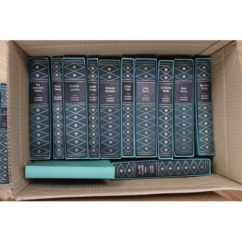 555 - ° ° A quantity of Folio Society books in slip cases including The book of the thousand nights and o... 