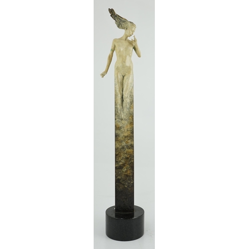 33 - § § Carl Payne (English, 1969-2021), limited edition bronze sculpture, 'Speak No Evil', signed and n... 