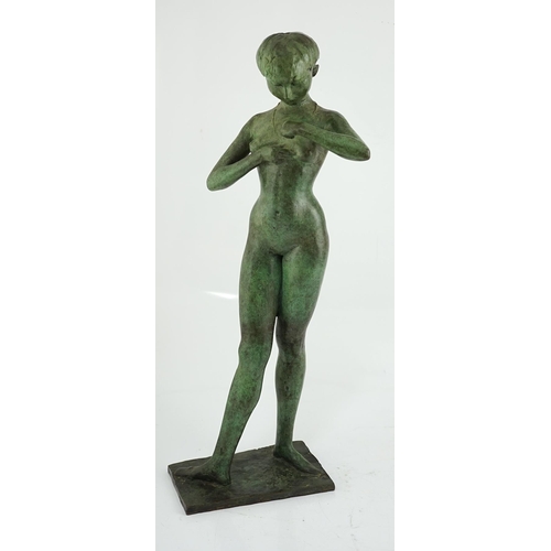 36 - § § Bernard Sindall  (19241998), bronze, 'The Broken Chain', signed in the bronze and dated 1988, e... 