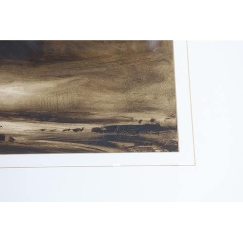 398 - § § James Naughton (b 1971) 'Light through clouds'watercoloursigned in pencil and dated 200428.5 x 4... 