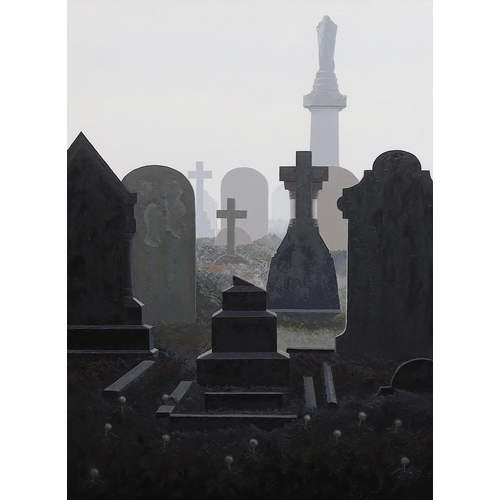 403 - § § Maurice Wade (British, b.1917) 'Head Stones, Dalehall'oil on boardsigned and titled verso81 x 61... 