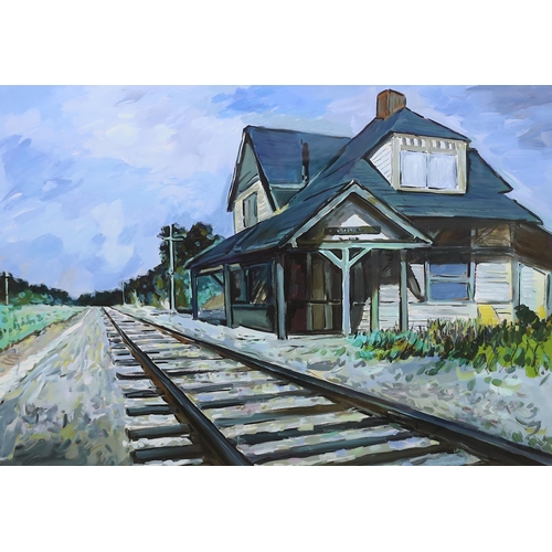 405 - Bob Dylan (American, b.1941) 'New England Depot' from the Beaten Path Seriesgiclée print on archival... 