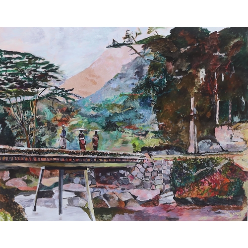 410 - Bob Dylan (American, b.1941) 'The Bridge' from the Asia Seriesgiclée print on Hahnemühle 300 gsm mus... 