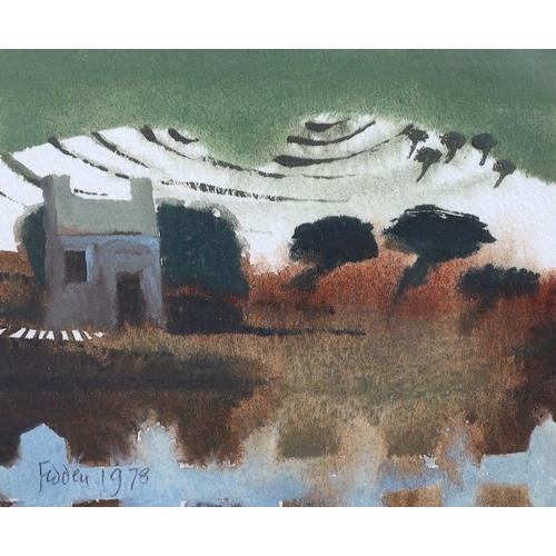 415 - § § Mary Fedden OBE R.A. PPRWA (1915-2012) 'Little House'watercoloursigned and dated 19789 x 10.5cm... 