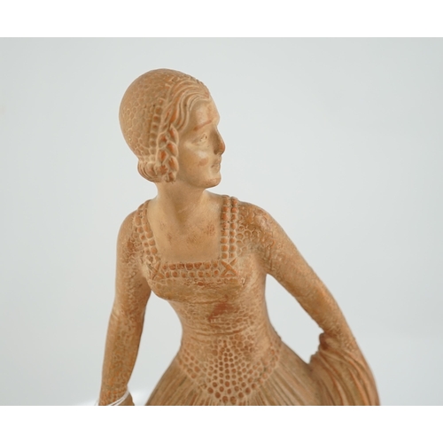 51 - Demétre Haralamb Chiparus (1886-1947), a terracotta figure of Cinderella, Editions Reveyrdis, Paris,... 