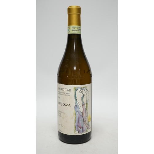 1363 - Eighteen bottles of Moscato DAsti Brezzaville 2009. Condition - good, storage unknown