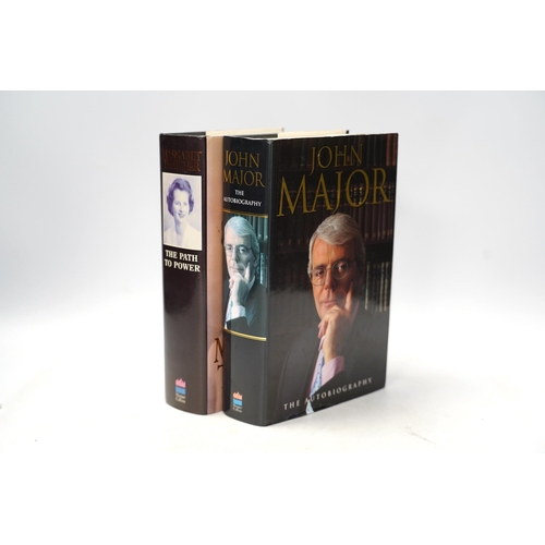 1404 - ° ° Thatcher , Margaret - The Path to Power. 1st edition (signed by the author on title), num. photo... 