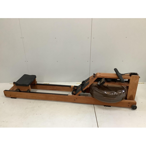 104 - A 'Water Rower' rowing machine. Condition - fair