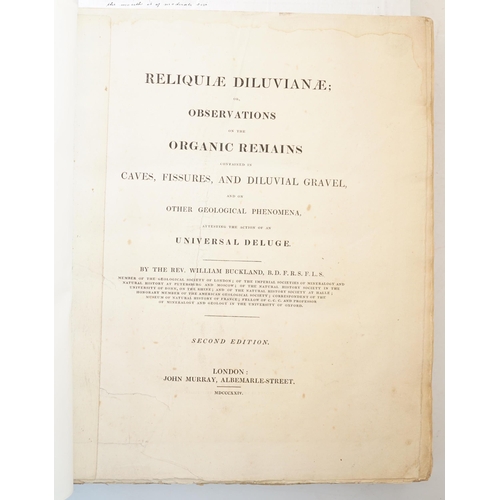 1124 - ° ° Buckland, William - Reliquiæ Diluvianæ; or, Observations on the Organic Remains contained in Cav... 