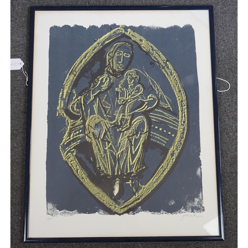 139 - John Piper (British, 1903-1992) Virgin and Child (L.267)lithographsigned in pencil, 53/9570.5 x 56cm... 