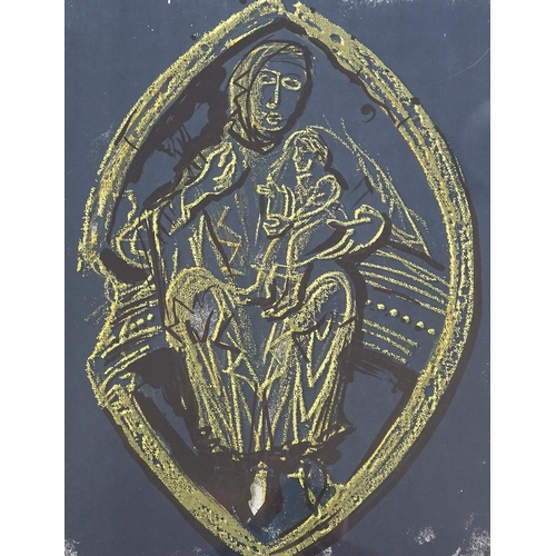 139 - John Piper (British, 1903-1992) Virgin and Child (L.267)lithographsigned in pencil, 53/9570.5 x 56cm... 