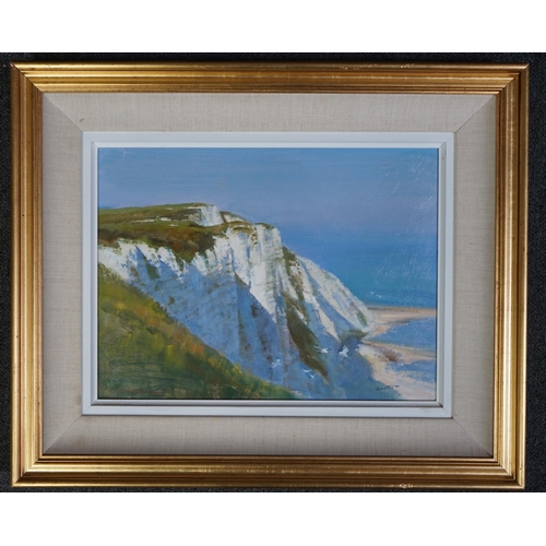 177 - § § Frank Wootton (English, 1914-1998) Beachy Headoil on boardsigned30 x 40cm... 