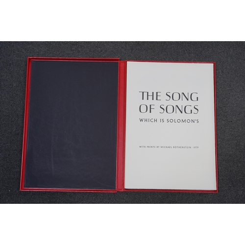 178 - Michael Rothenstein (British, 1908-1993) 'The Song of Songs, Which is Solomon's', Rampant Lion Press... 