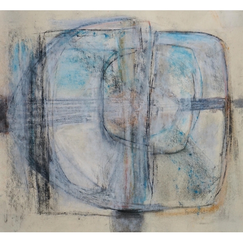 194 - § § Paul Feiler (British, 1918-2013) 'Split Ovals 1963'gouache and crayon on papersigned and dated ... 