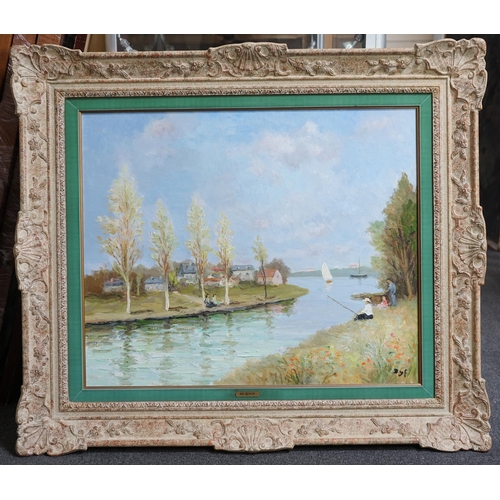 200 - § § Marcel Dyf (French, 1899-1985) 'Le Pêcheur'oil on canvassigned59 x 71.5cm... 