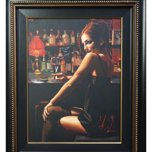 205 - Fabian Perez (Argentinian, b.1967) 'Marissa III'oil on canvassigned60 x 45cm... 