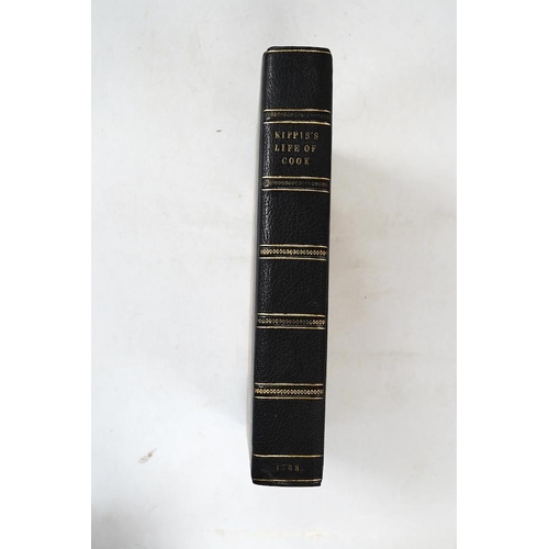 316 - ° ° Kippis, Andrew - The Life of Captain Cook. 1st edition, 4to., portrait frontis, G. Nichol, G.G.J... 