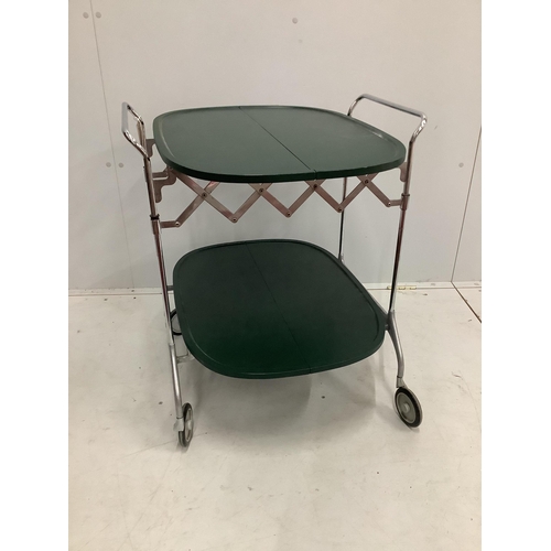 1015 - A Kartell tea trolley, width 61cm, depth 68cm, height 74cm. Condition - good