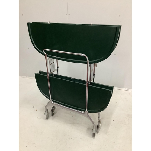 1015 - A Kartell tea trolley, width 61cm, depth 68cm, height 74cm. Condition - good