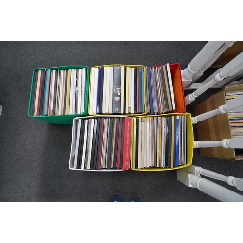 1251 - A large collection of mainly LP record box sets, primarily opera and oratorio, with a few jazz compi... 