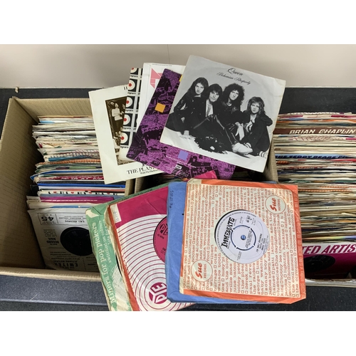 1265 - A collection of 7" singles, labels include; EMI, Immediate, Decca, Pye, CBS, RCA, Columbia, etc... 