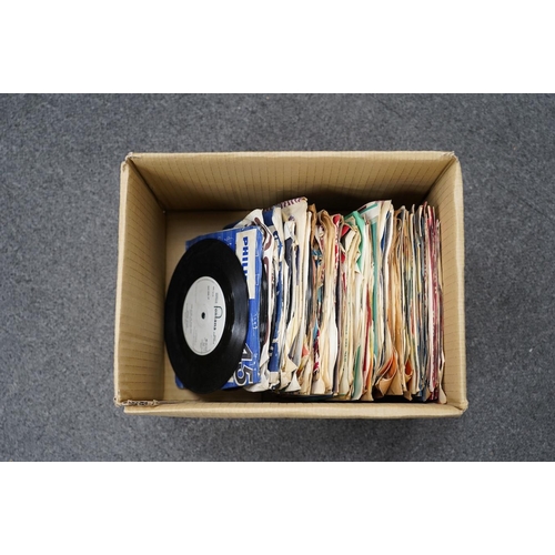 1267 - Eighty 7 singles, all with printed demo labels (some also with printed release date), record labels... 