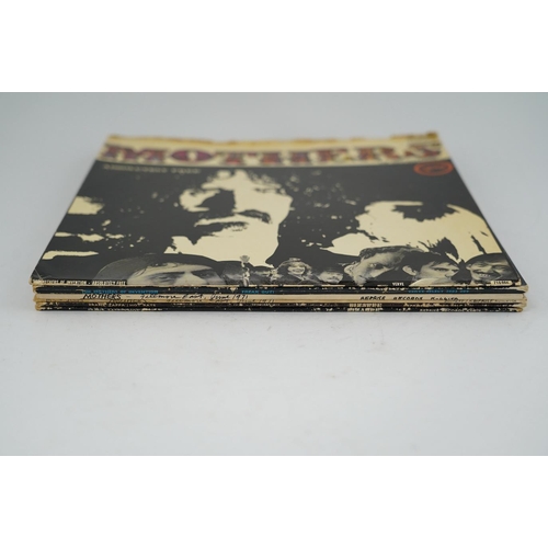 1276 - Six Frank Zappa and Mothers of Invention LP record albums; Absolutely Free, Stereo on Verve 710 006A... 