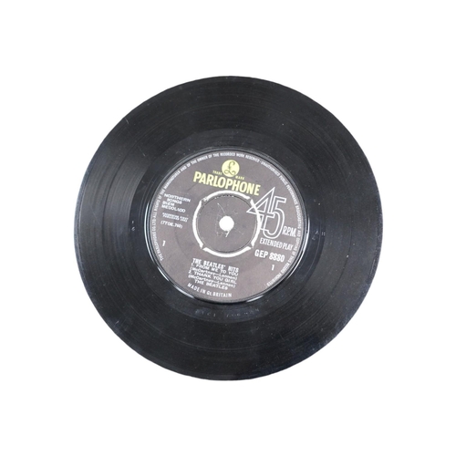 1277 - Fifty The Beatles and related 7 singles all on Apple or Parlophone labels, some with picture covers... 