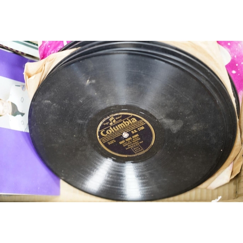 1282 - A collection of 1960s-80s 7 singles (approx 120), together with a few 78rpm records, artists includ... 