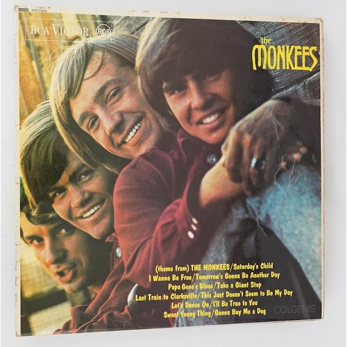 1286 - Thirteen The Monkees LP record albums including; The Monkees, Headquarters, Instant Replay, The Bird... 